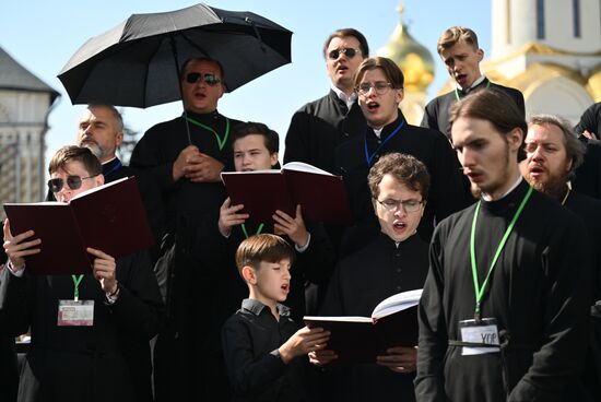Russia Religion St Sergius Relics Uncovering Feast