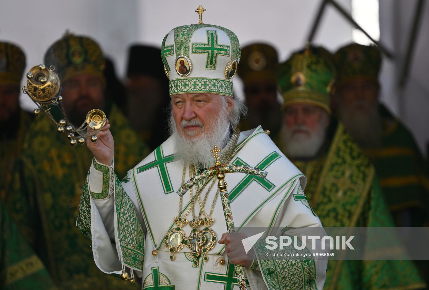 Russia Religion St Sergius Relics Uncovering Feast