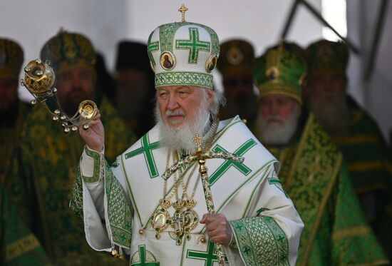 Russia Religion St Sergius Relics Uncovering Feast