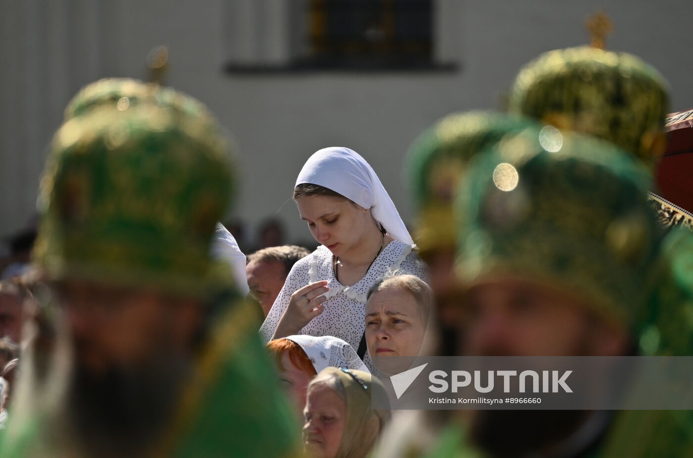 Russia Religion St Sergius Relics Uncovering Feast