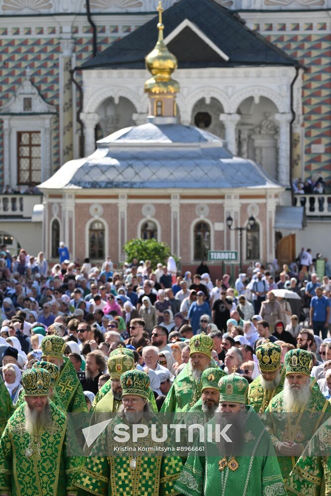 Russia Religion St Sergius Relics Uncovering Feast