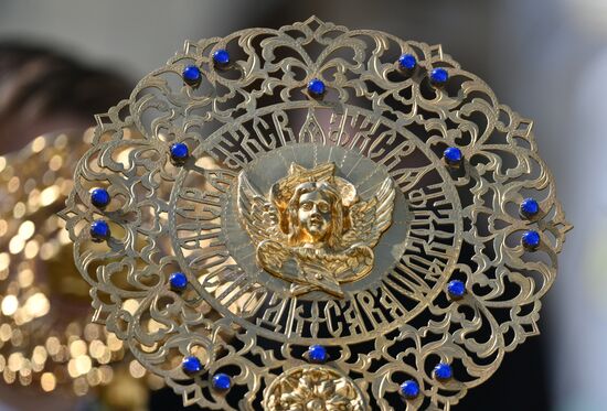 Russia Religion St Sergius Relics Uncovering Feast