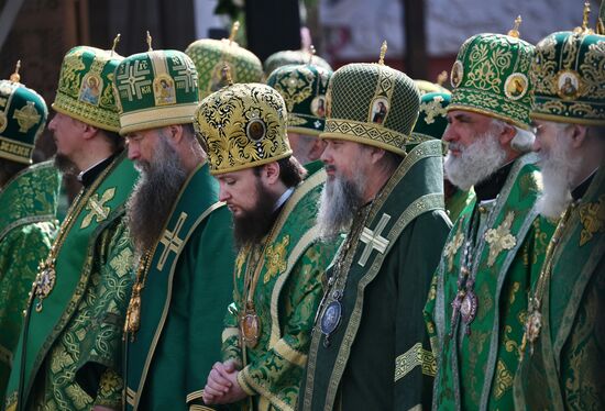 Russia Religion St Sergius Relics Uncovering Feast