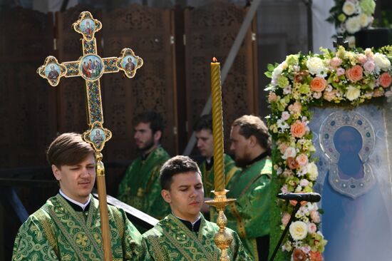 Russia Religion St Sergius Relics Uncovering Feast