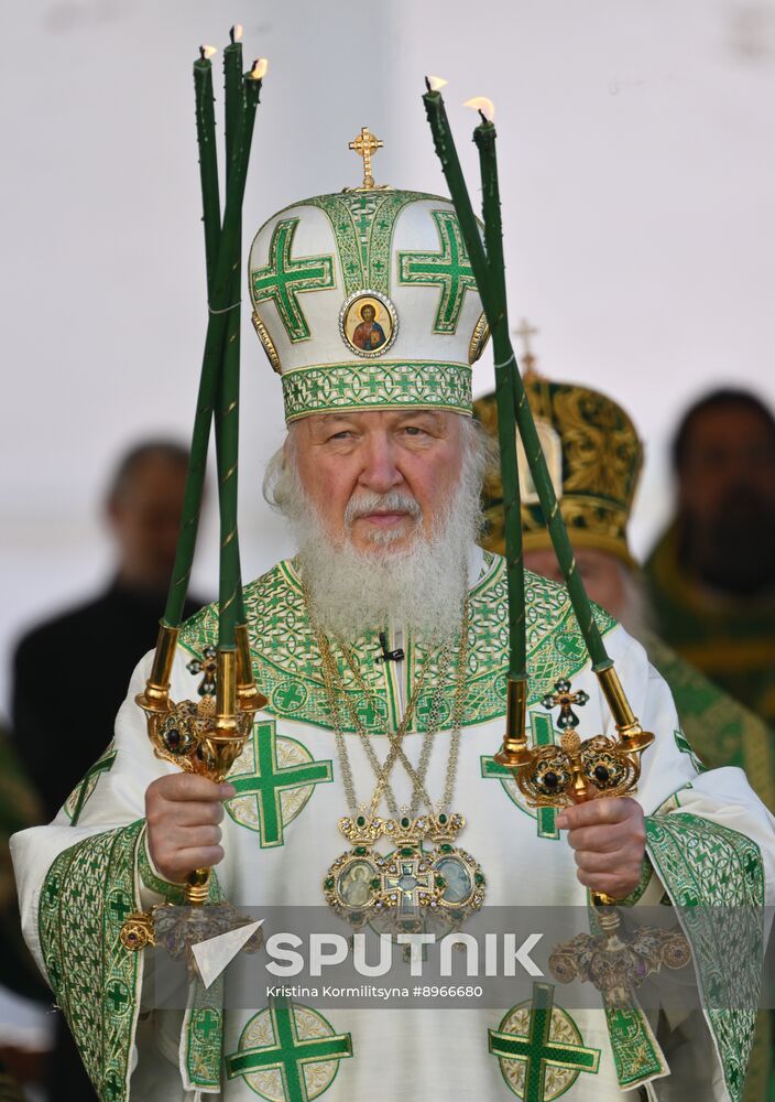 Russia Religion St Sergius Relics Uncovering Feast