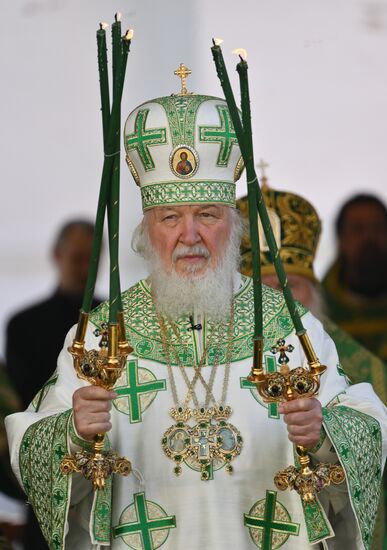 Russia Religion St Sergius Relics Uncovering Feast