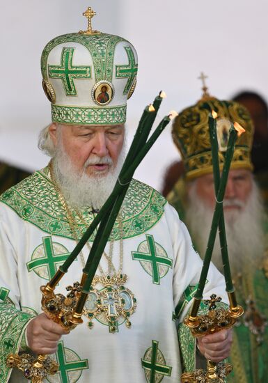 Russia Religion St Sergius Relics Uncovering Feast