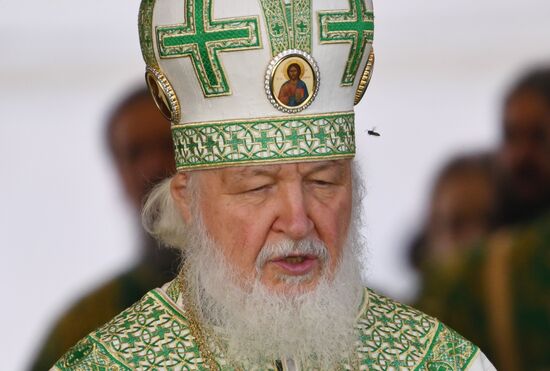 Russia Religion St Sergius Relics Uncovering Feast