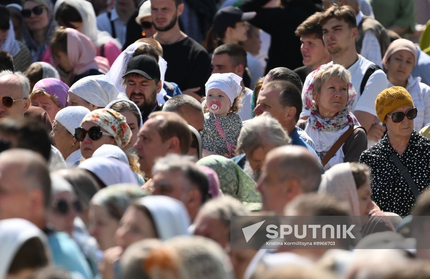 Russia Religion St Sergius Relics Uncovering Feast