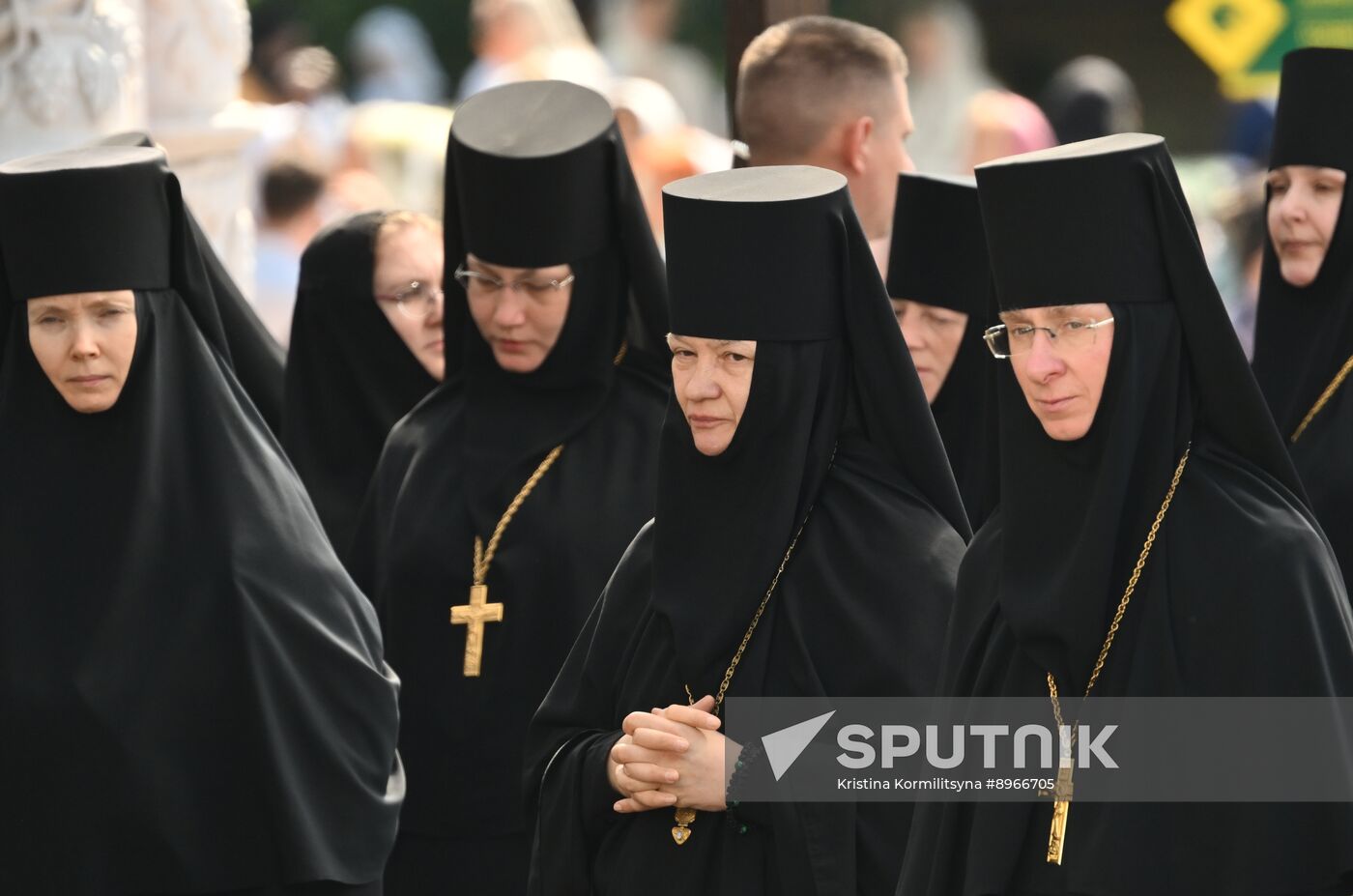 Russia Religion St Sergius Relics Uncovering Feast