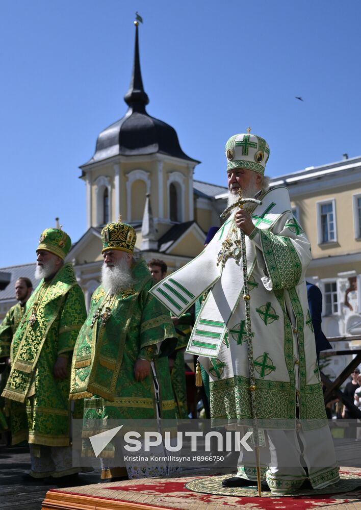 Russia Religion St Sergius Relics Uncovering Feast