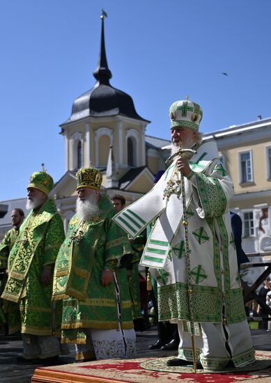 Russia Religion St Sergius Relics Uncovering Feast
