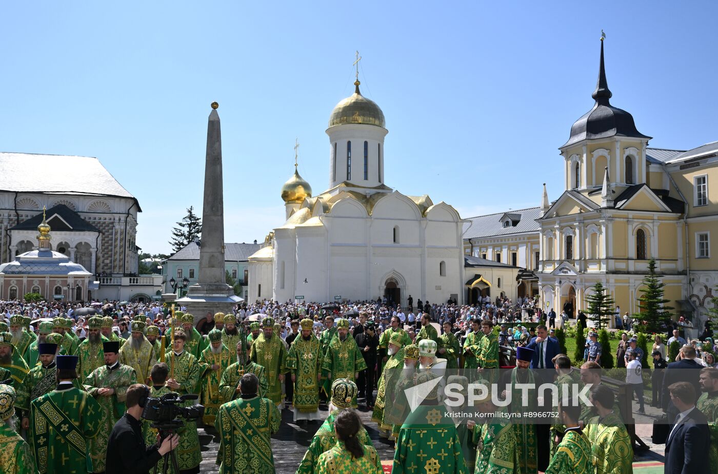 Russia Religion St Sergius Relics Uncovering Feast