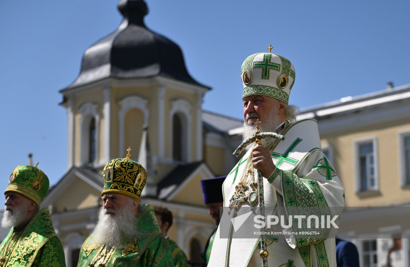 Russia Religion St Sergius Relics Uncovering Feast