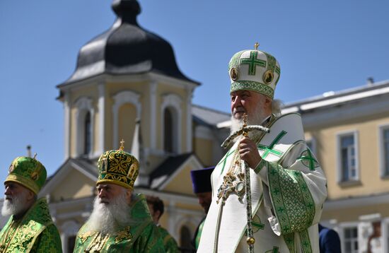 Russia Religion St Sergius Relics Uncovering Feast