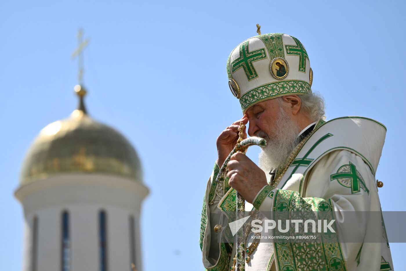 Russia Religion St Sergius Relics Uncovering Feast