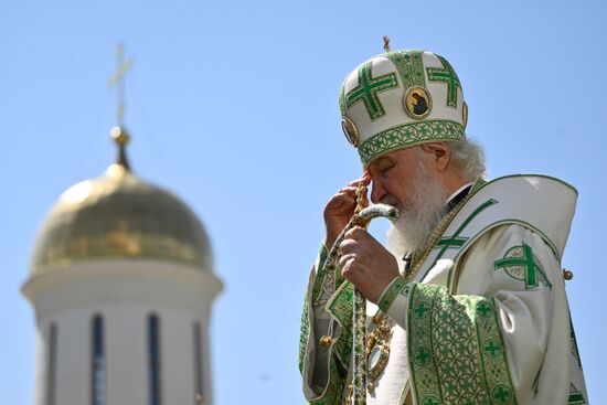 Russia Religion St Sergius Relics Uncovering Feast