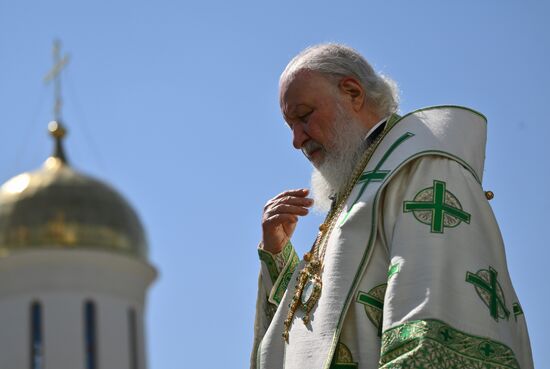 Russia Religion St Sergius Relics Uncovering Feast