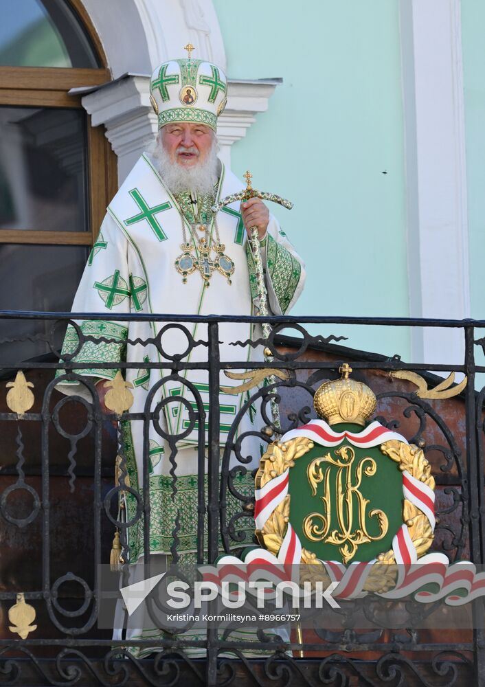 Russia Religion St Sergius Relics Uncovering Feast