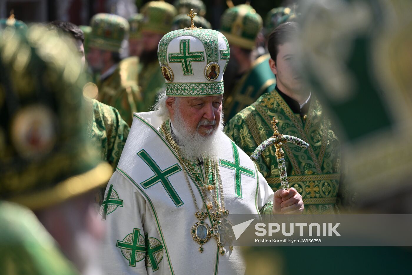 Russia Religion St Sergius Relics Uncovering Feast