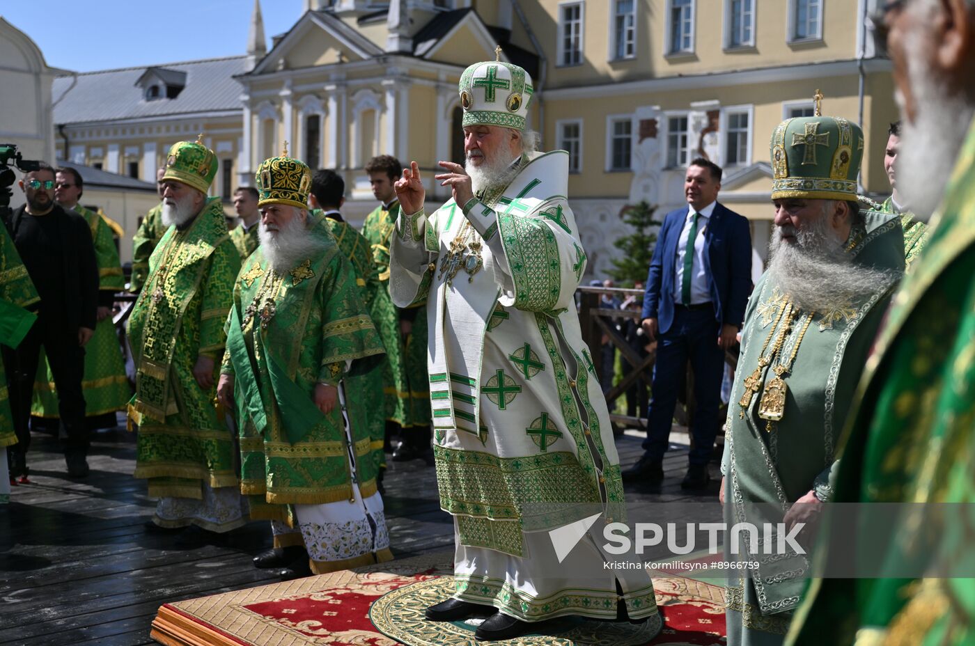 Russia Religion St Sergius Relics Uncovering Feast