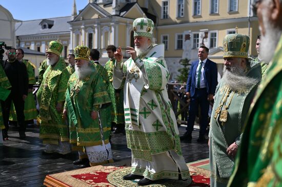 Russia Religion St Sergius Relics Uncovering Feast