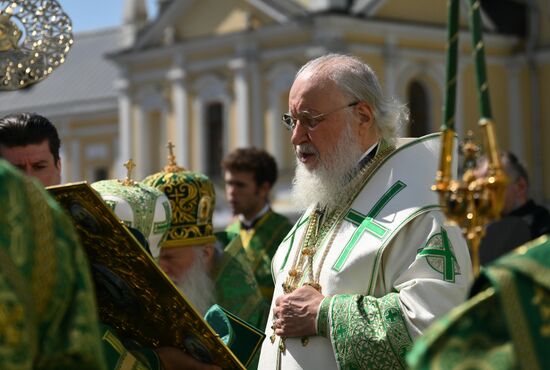 Russia Religion St Sergius Relics Uncovering Feast