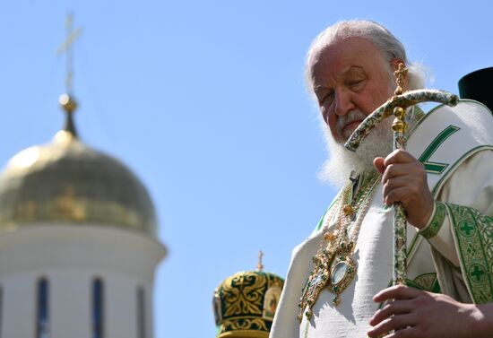 Russia Religion St Sergius Relics Uncovering Feast