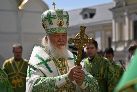 Russia Religion St Sergius Relics Uncovering Feast