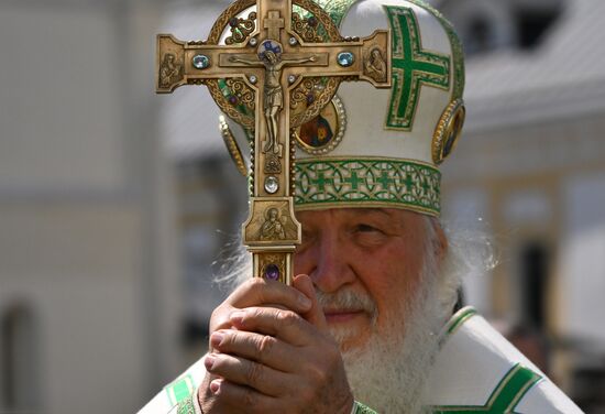Russia Religion St Sergius Relics Uncovering Feast