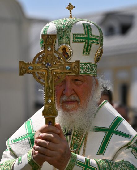 Russia Religion St Sergius Relics Uncovering Feast