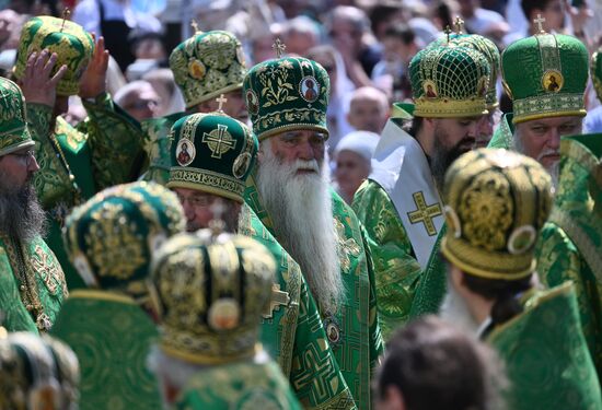 Russia Religion St Sergius Relics Uncovering Feast