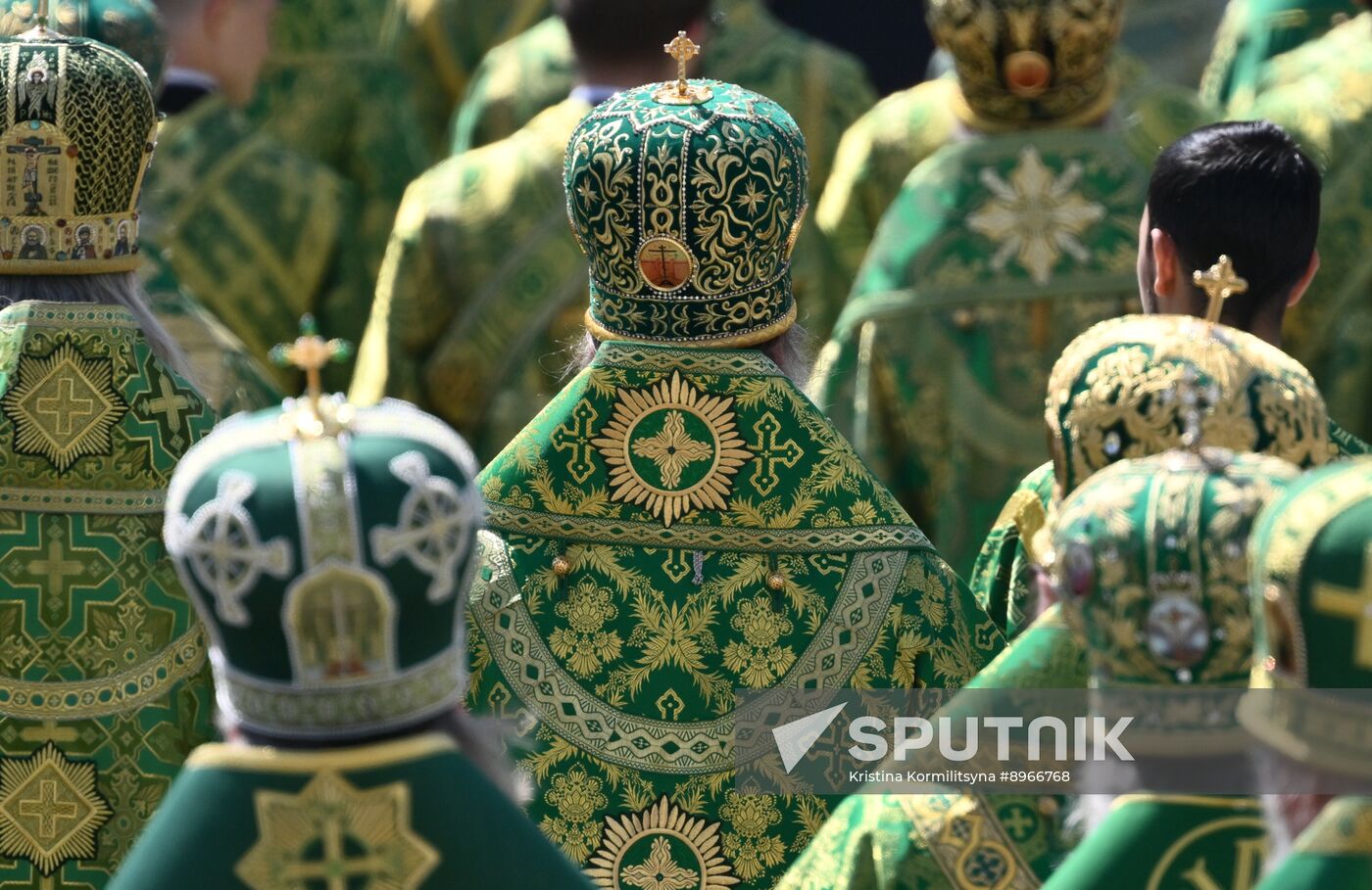 Russia Religion St Sergius Relics Uncovering Feast