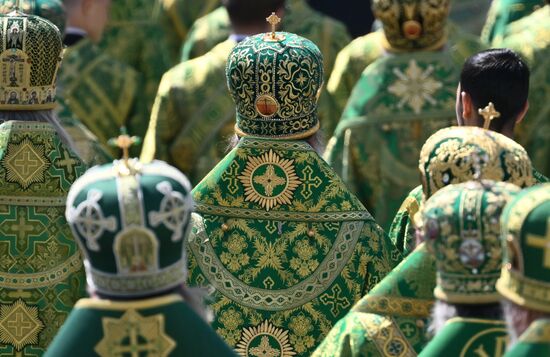 Russia Religion St Sergius Relics Uncovering Feast