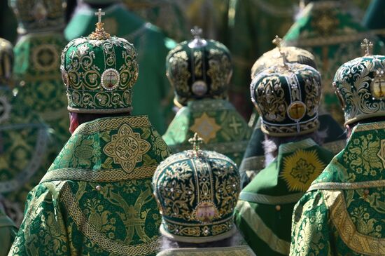 Russia Religion St Sergius Relics Uncovering Feast