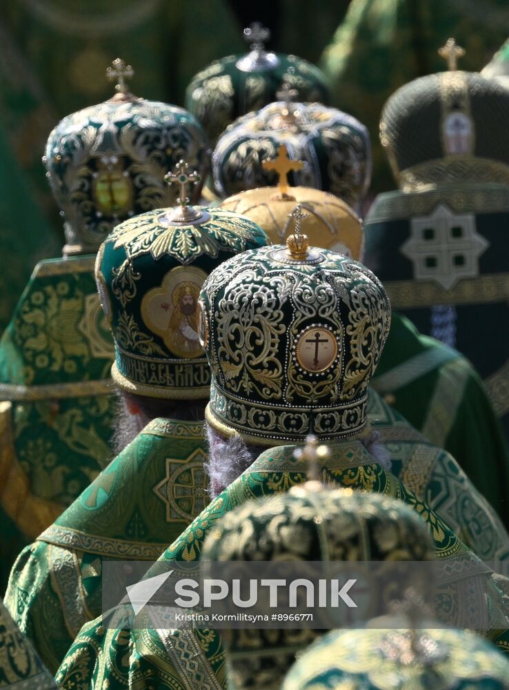Russia Religion St Sergius Relics Uncovering Feast