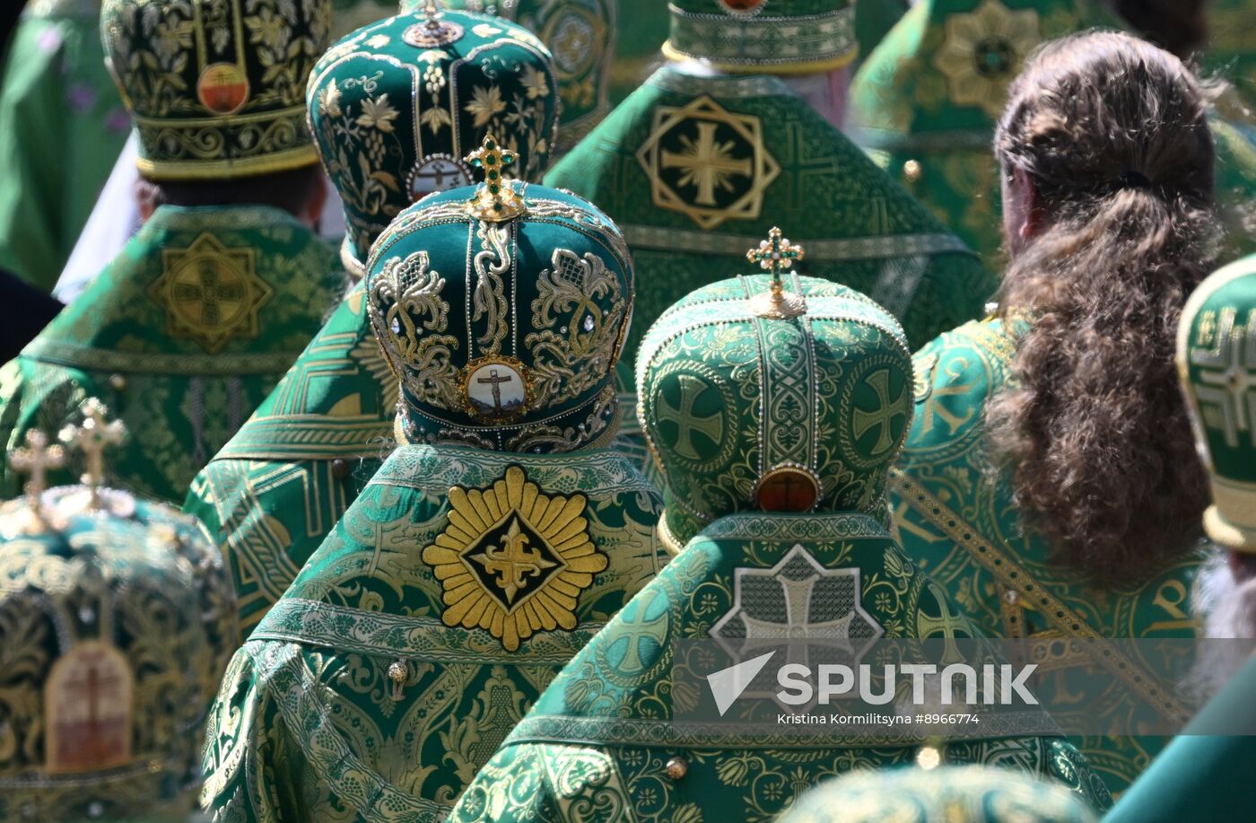 Russia Religion St Sergius Relics Uncovering Feast