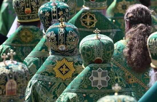 Russia Religion St Sergius Relics Uncovering Feast