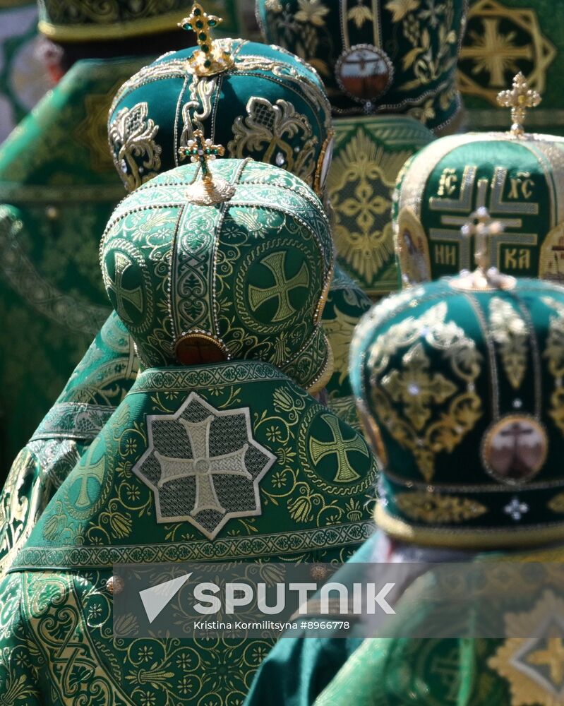 Russia Religion St Sergius Relics Uncovering Feast