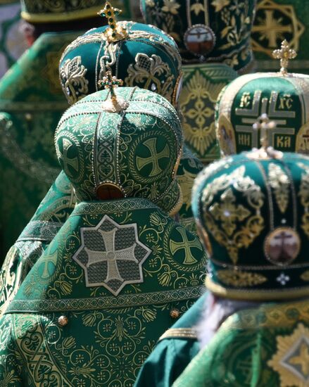 Russia Religion St Sergius Relics Uncovering Feast