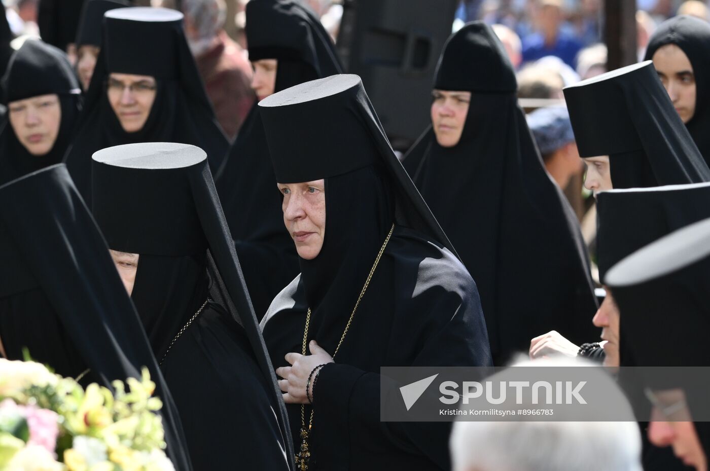 Russia Religion St Sergius Relics Uncovering Feast