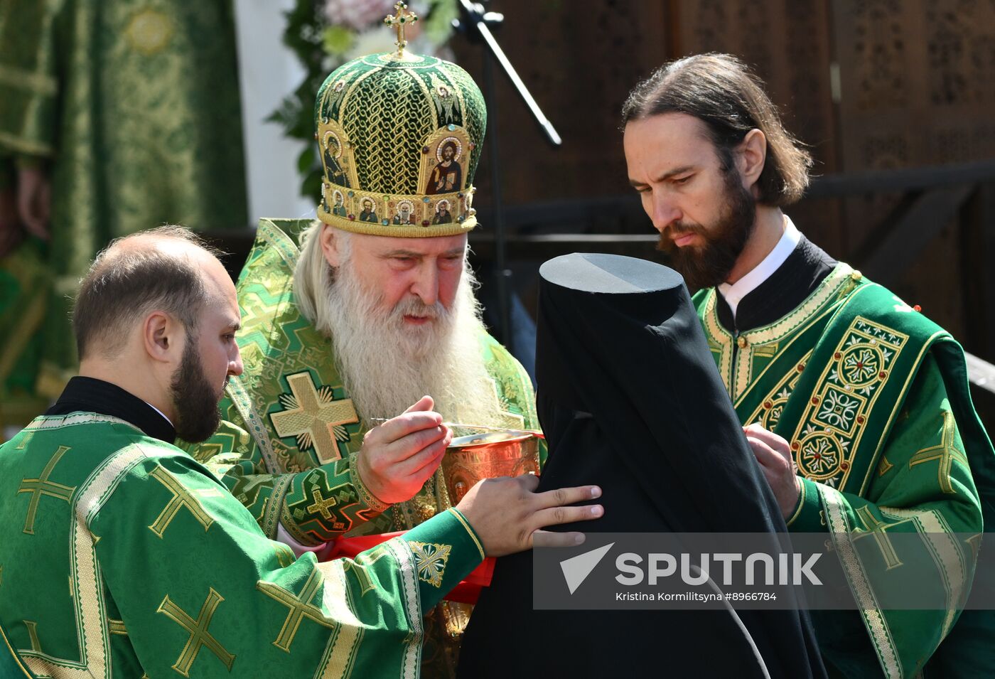 Russia Religion St Sergius Relics Uncovering Feast