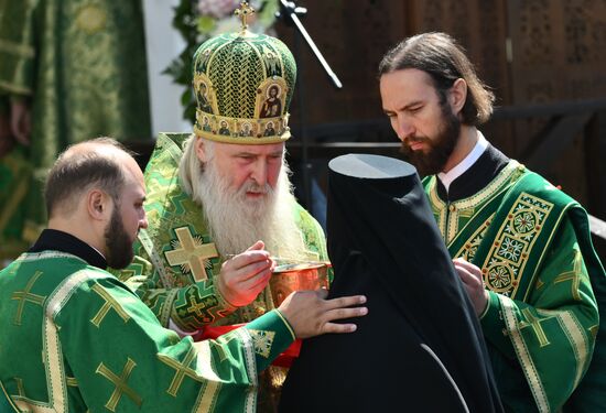 Russia Religion St Sergius Relics Uncovering Feast