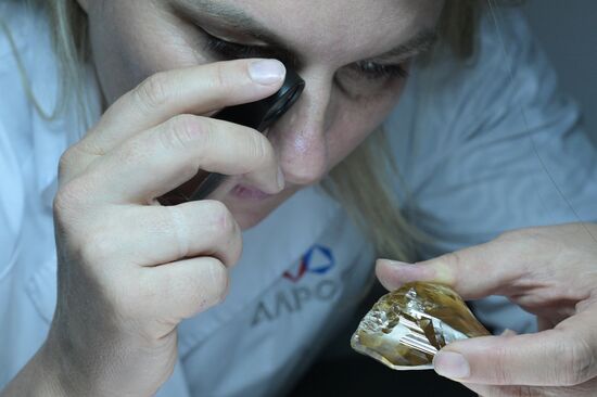 Russia Alrosa Largest Diamond