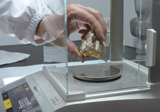 Russia Alrosa Largest Diamond