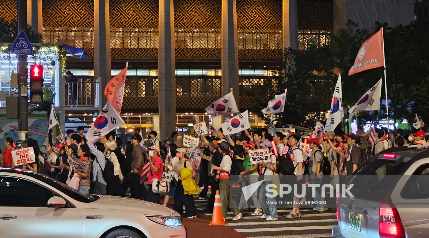 South Korea Protests
