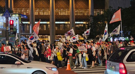 South Korea Protests