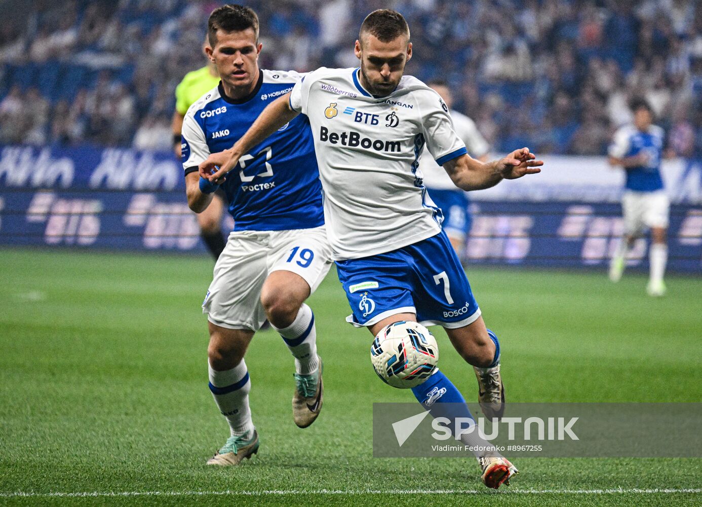 Russia Soccer Premier-League Dynamo - Baltika