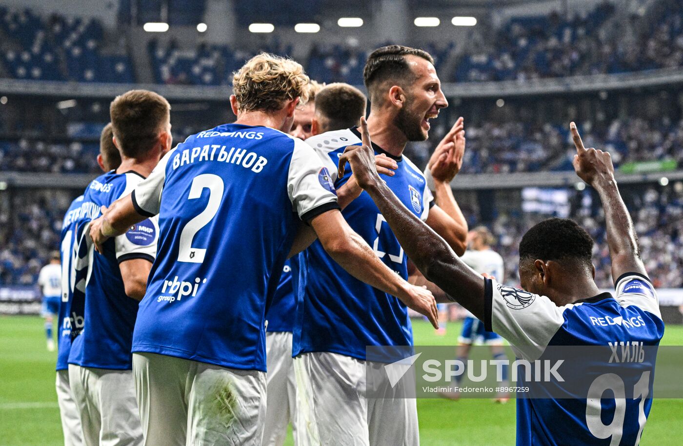 Russia Soccer Premier-League Dynamo - Baltika