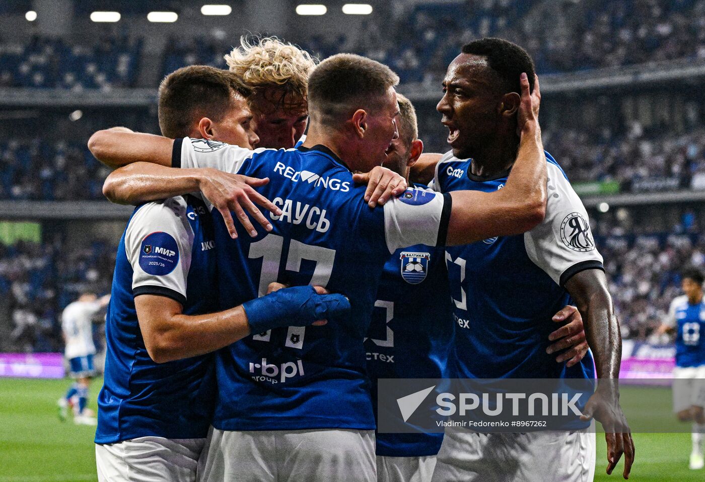 Russia Soccer Premier-League Dynamo - Baltika